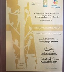 Reconoce Gobierno del Estado a ICSA en evento de Excelencia Académica