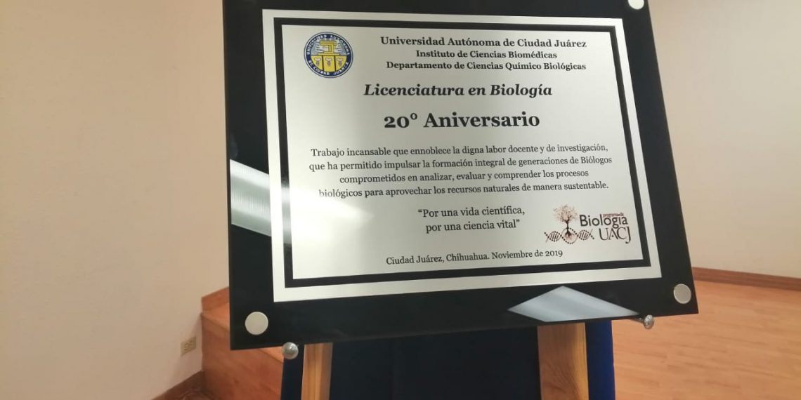 Cumple el programa de Biología 20 años de permanencia