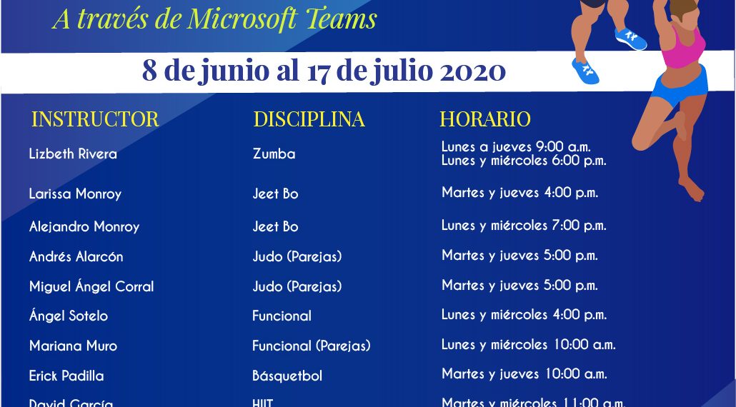 Ejercítate durante el verano con la UACJ