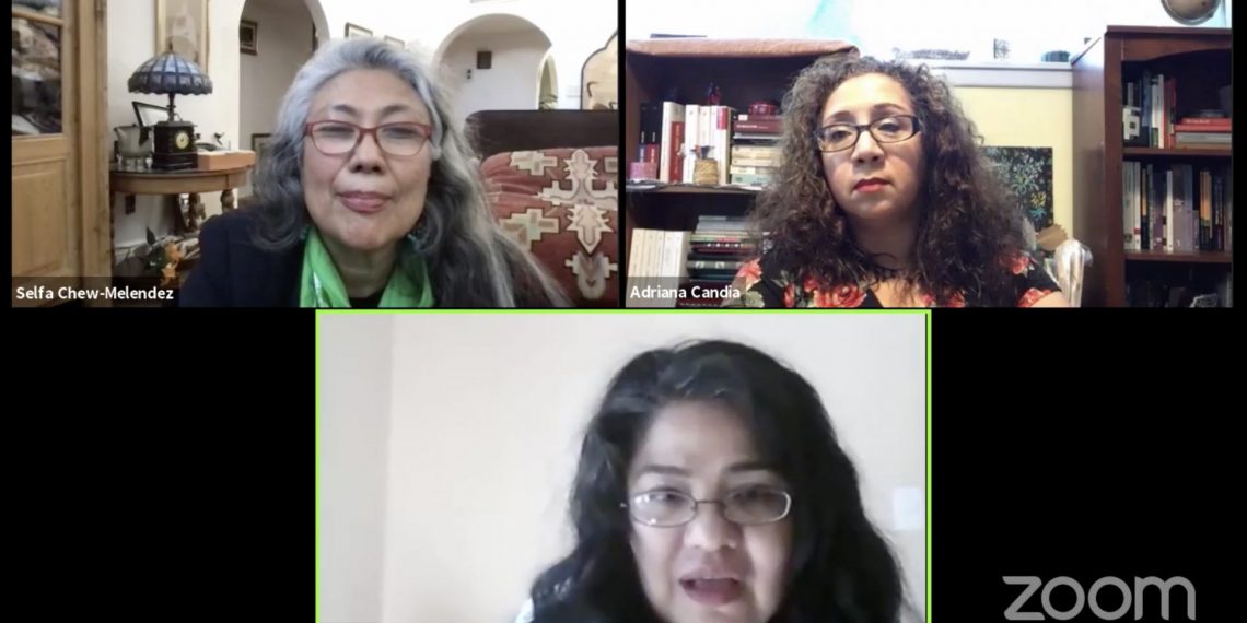 Realizan conversatorio con el tema del feminismo en la obra de Adriana Candia