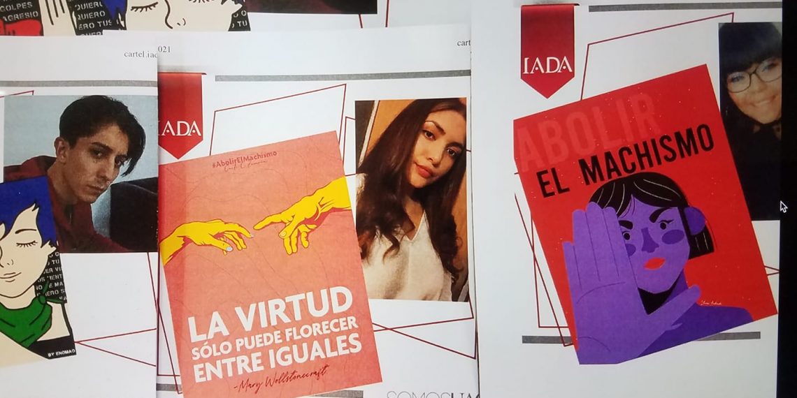 Estudiantes del IADA entre los mejores diseños sobre #AbolirElMachismo