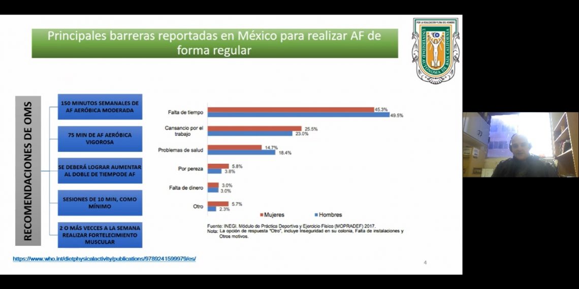 Investigador de la UABC inaugura el Ciclo Deportivo