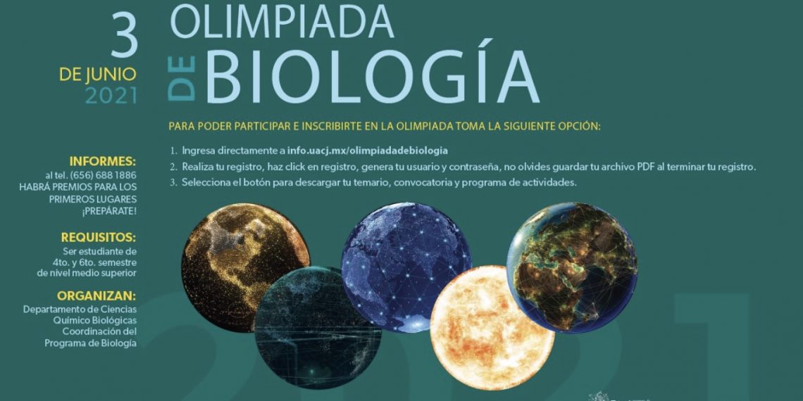 Se muda a lo digital la 13va. Olimpiada de Biología de la UACJ