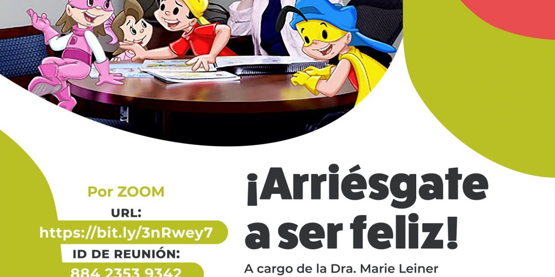 Forma parte del taller ¡Arriésgate a ser feliz!