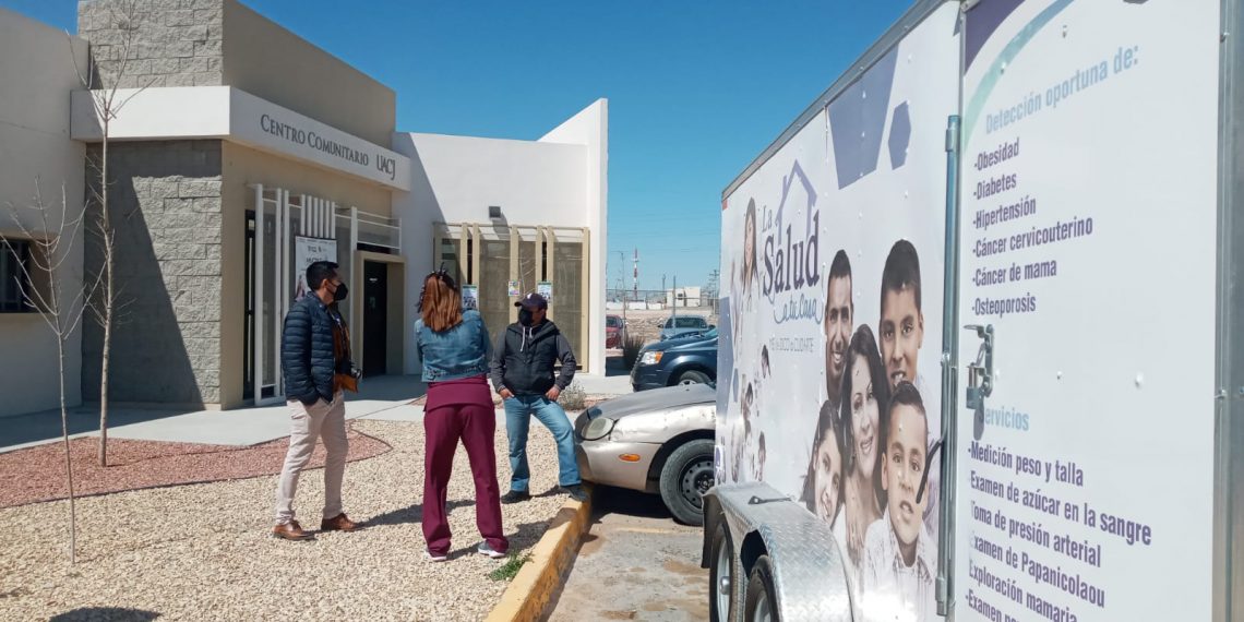 En el Centro Comunitario instalan consultorio móvil  