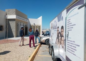 En el Centro Comunitario instalan consultorio móvil  