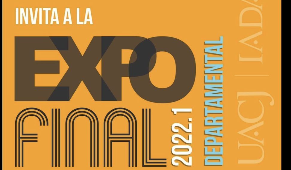 Invitan a Expo Final de Diseño