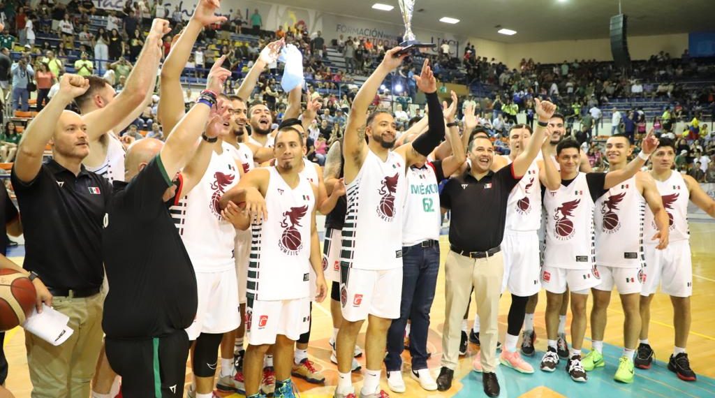 Se alza Selección Mexicana de Baloncesto con la Copa UACJ 2023