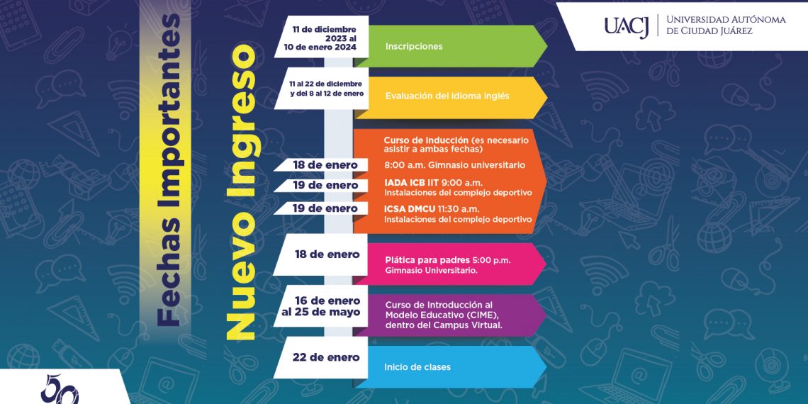 Conoce el calendario UACJ 2024