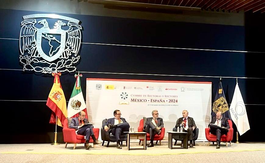 UACJ en Cumbre de Rectores (as) México – España