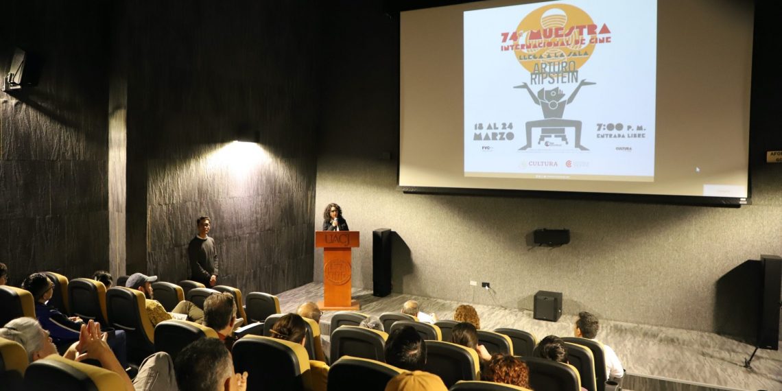 Inauguran la 74 Muestra Internacional de Cine en la Sala Arturo Ripstein del Cine Universitario