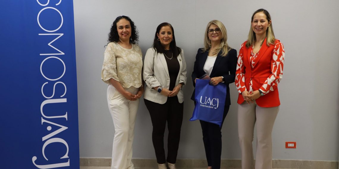 Recibe la UACJ a catedrática del Conestoga College