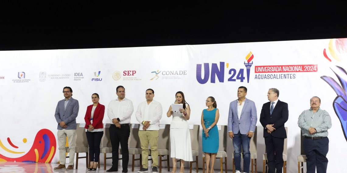 UACJ presente en la inauguración de la Universiada Nacional 2024