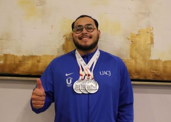 Con tres medallas de plata y dos de bronce, la UACJ culmina su participación en halterofilia de la Universiada Nacional 2024