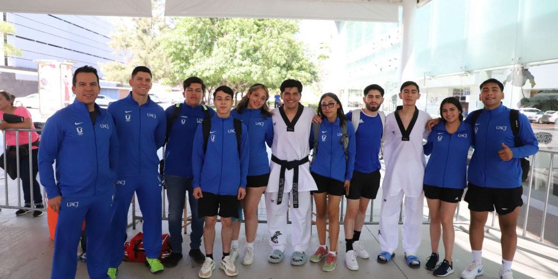 Taekwondo de la UACJ se lleva oro y bronce en combates por equipos TK3