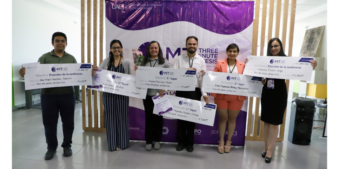 Realiza UACJ concurso de presentación de tesis en 3 minutos