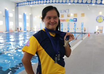 Oro en el Centro Acuático Universitario