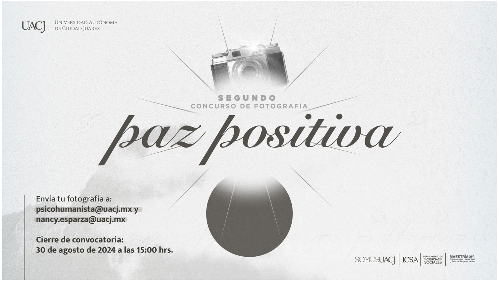 UACJ invita al concurso de fotografía Paz Positiva