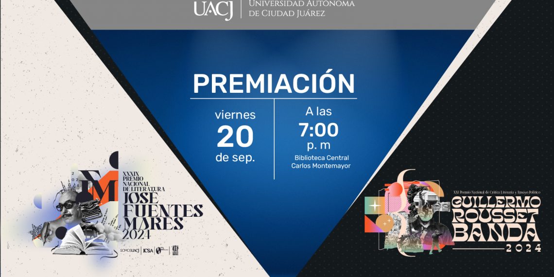 Ceremonia de premiación de Fuentes Mares y Rousset Banda