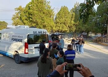 Simulan escena del crimen en el ICSA