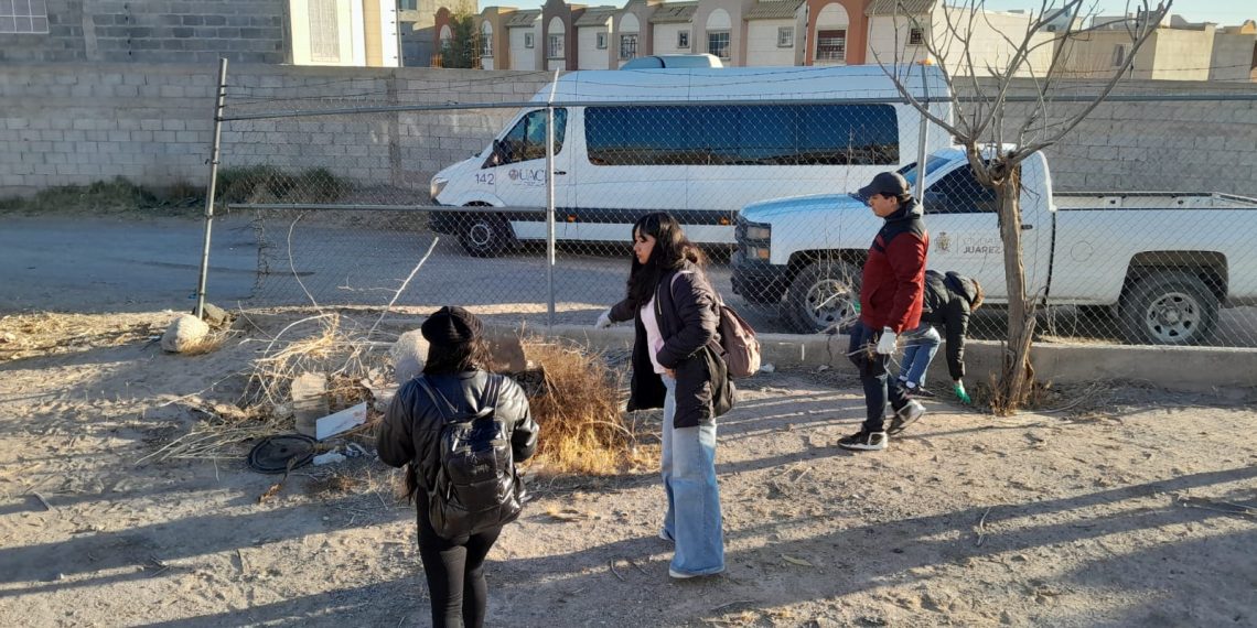 Estudiantes de la UACJ rescatan inmueble abandonado para  una asociación civil de niñas y niños autistas