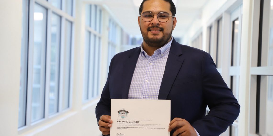 Obtiene alumno de la UACJ segundo lugar en la 96ava. American Prosthodontic Society