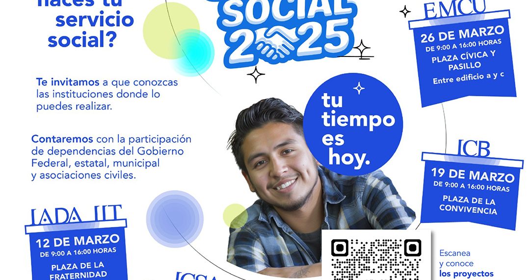 Invita la UACJ al arranque de las Ferias de Servicio Social