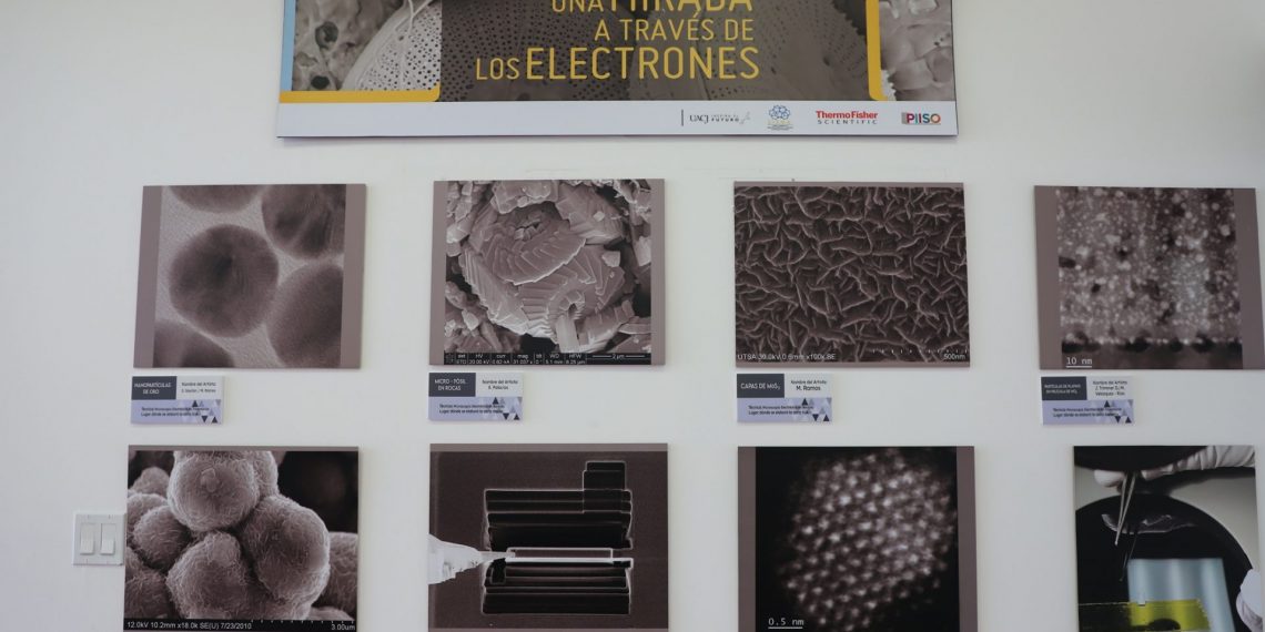 Se combinan la ciencia y el arte: “Una mirada a través de los electrones”