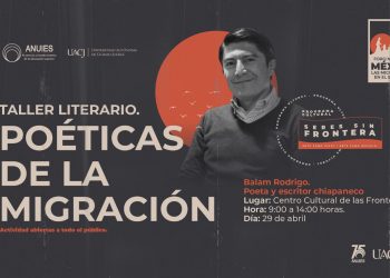 Poéticas de la migración: la voz de Balam Rodrigo llega a Ciudad Juárez