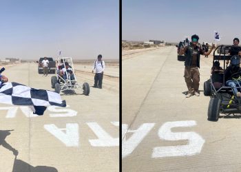 Se realiza la Carrera del Desierto: velocidad, arena y gloria