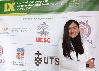 ¡Enhorabuena! alumna de la UACJ presente en el IX International Congress of Innovation and Sustainability 