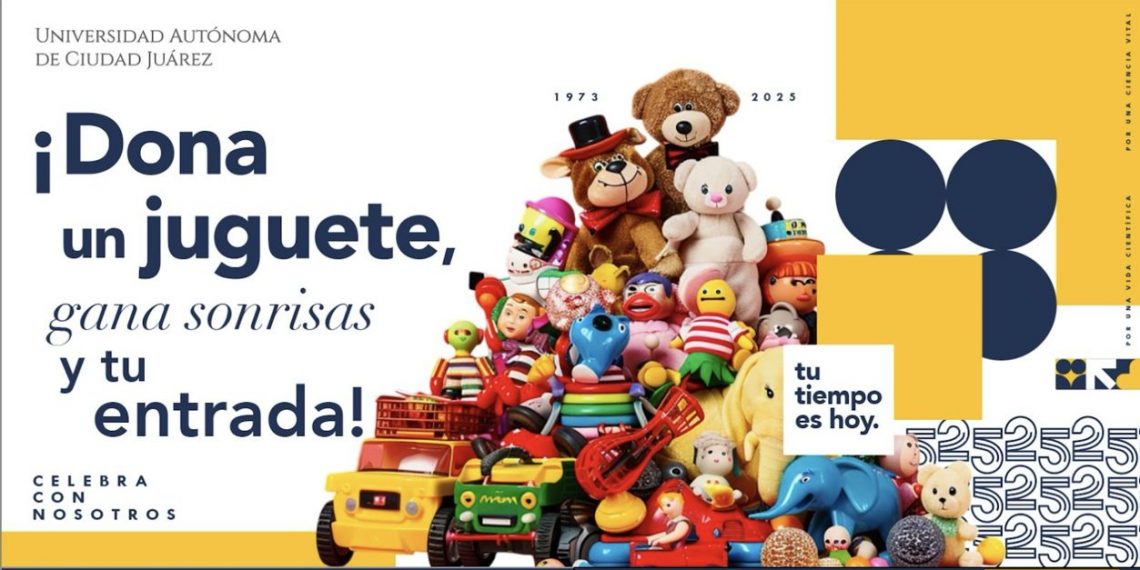 ¡Dona un juguete, gana sonrisas y tu entrada!