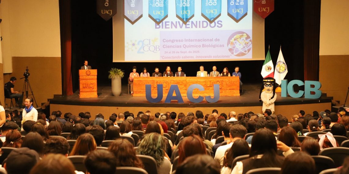 La UACJ conecta saberes en el arranque del Segundo Congreso Internacional de Ciencias Químico-Biológicas 2025
