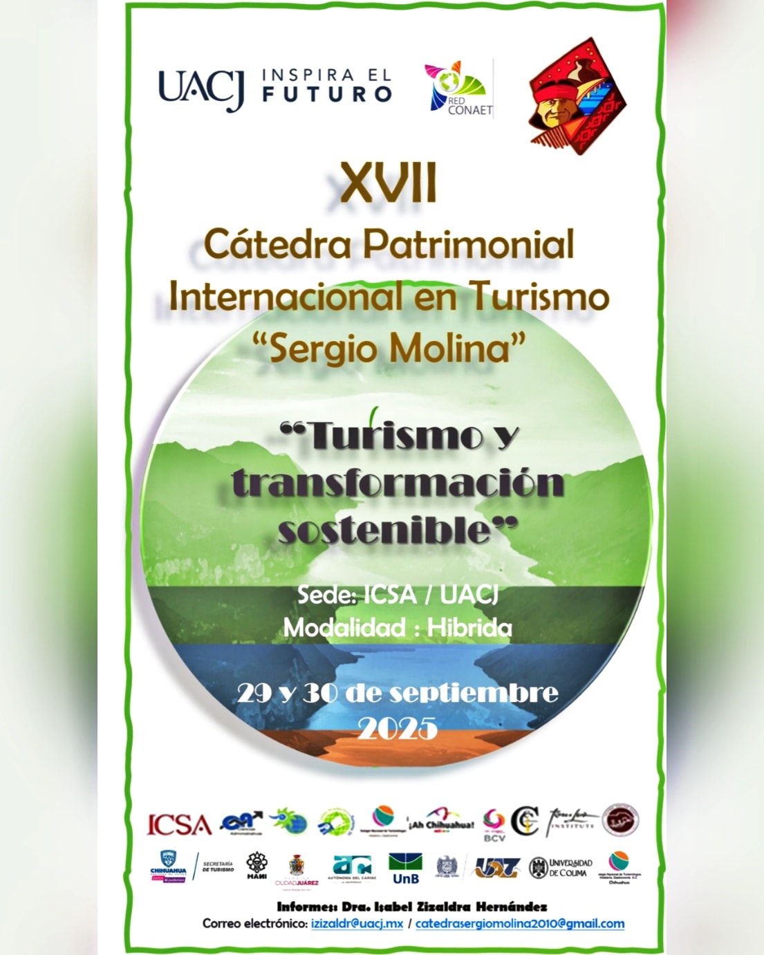 La UACJ presenta la XVII Cátedra Patrimonial Internacional en Turismo “Sergio Molina”