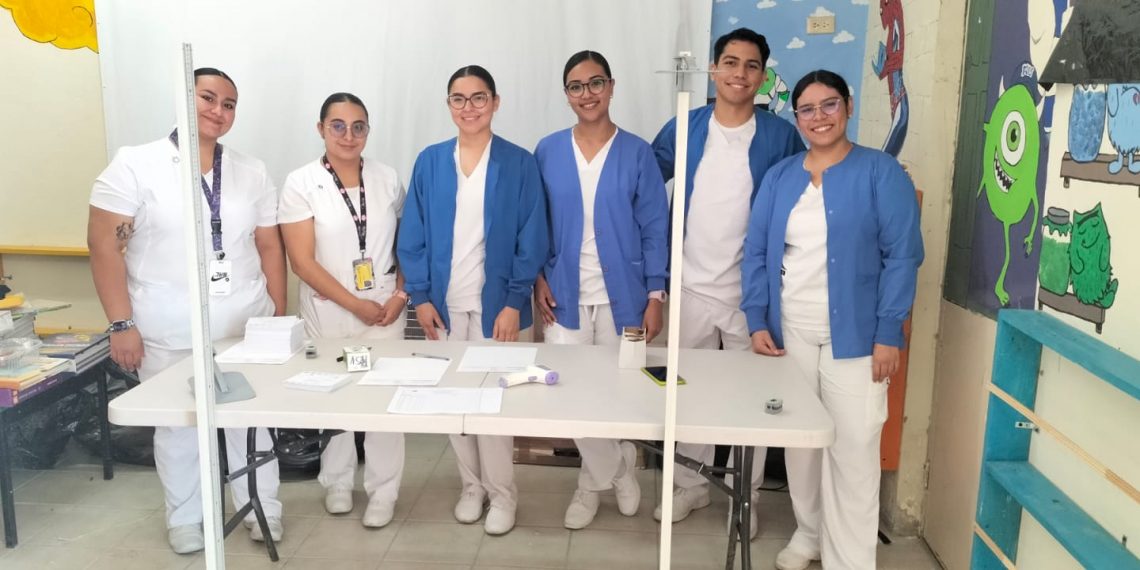 Realizan Brigada de Salud Escolar
