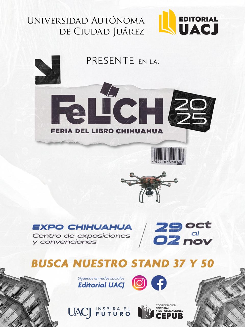 Participa UACJ en Feria del libro Chihuahua