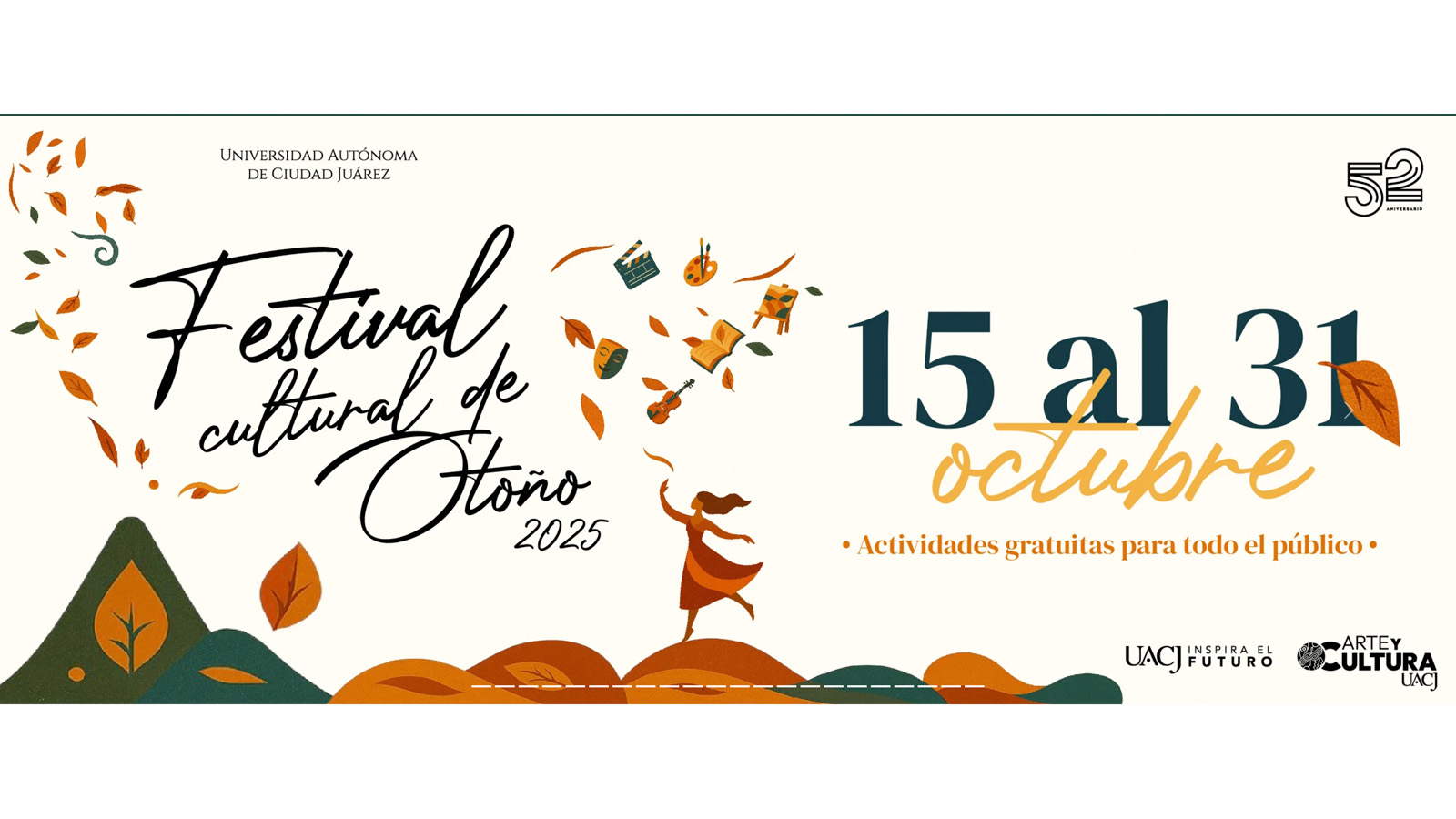Ya está aquí el Festival cultural de otoño 2025