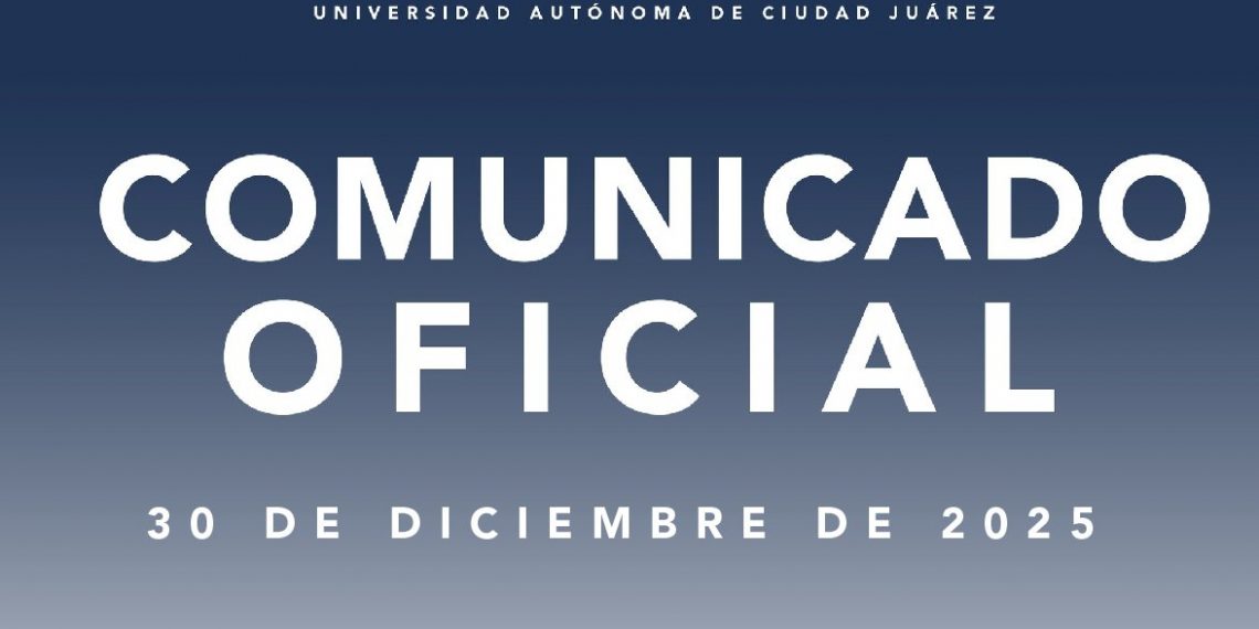 Comunicado Oficial.