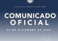 Comunicado Oficial.