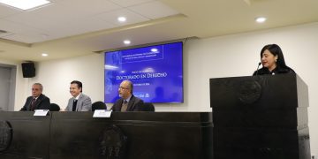 Abren paso al conocimiento con el Doctorado en Derecho  