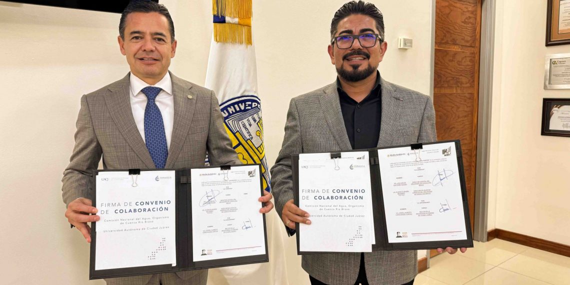 UACJ y CONAGUA sellan alianza estratégica para la gestión hídrica en la frontera norte