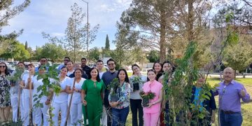 Realizan reforestación en el marco del Día Internacional de la Madre Tierra