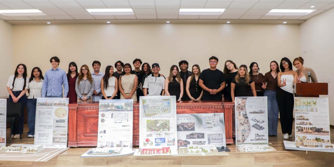 Ochenta estudiantes de Arquitectura, un reto y una causa común: diseñar espacios para la rehabilitación de la niñez juarense