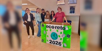 Reciclan más de 1.5 toneladas de papel en la UACJ, con el Eco Reto Financiero 2026