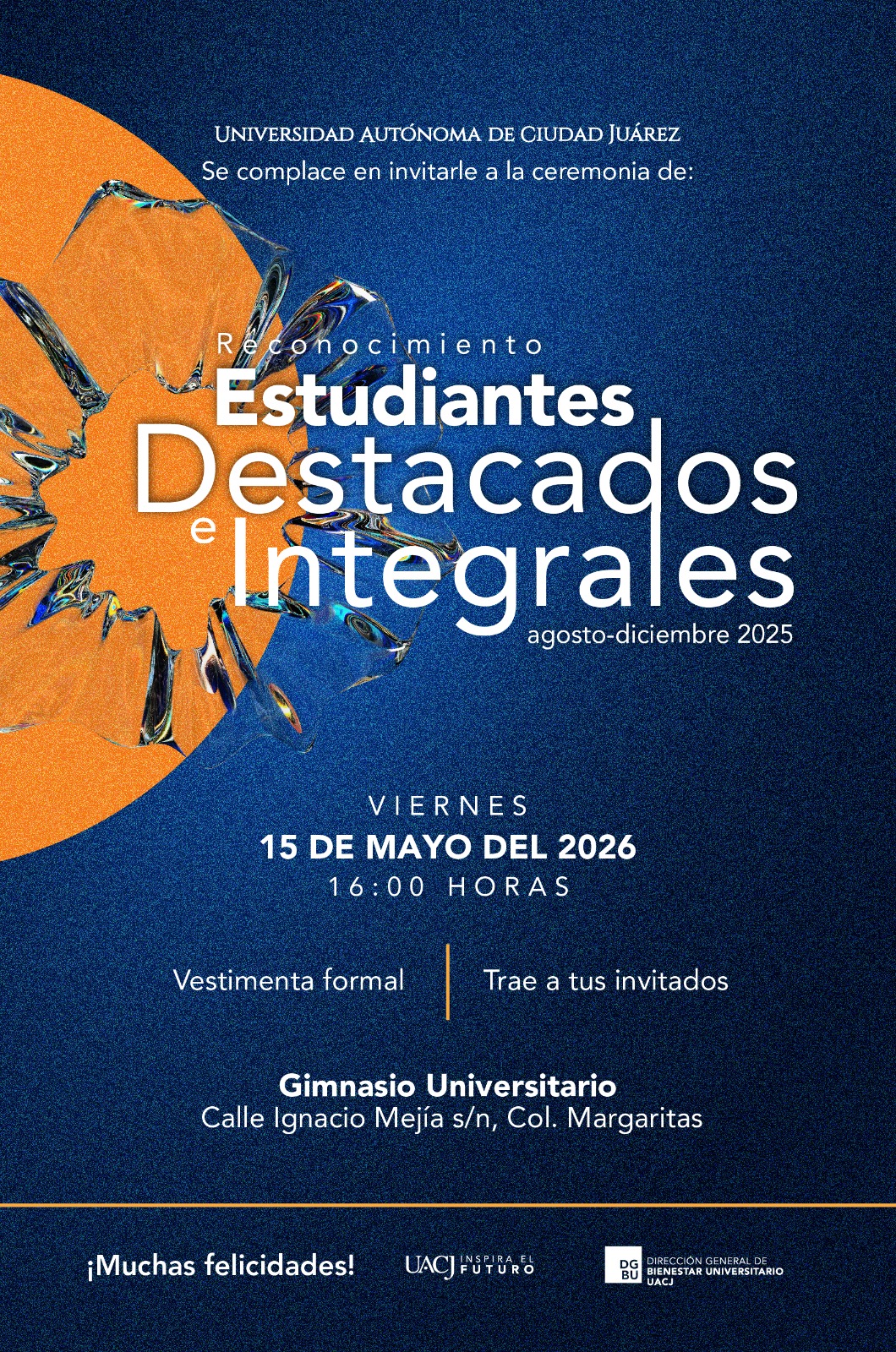 Reconociendo a estudiantes destacados e integrales del semestre agosto-diciembre 2025