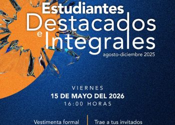 Reconociendo a estudiantes destacados e integrales del semestre agosto-diciembre 2025