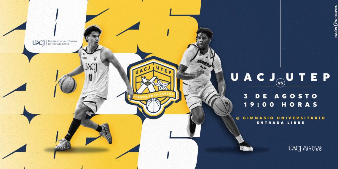 UACJ y UTEP jugarán histórico partido de basquetbol