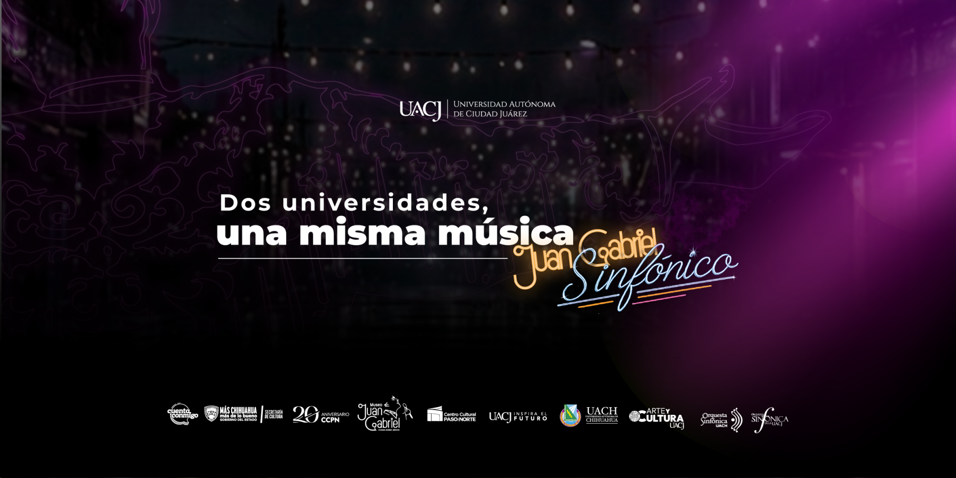 UACJ y UACH presentarán el concierto “Juan Gabriel Sinfónico”