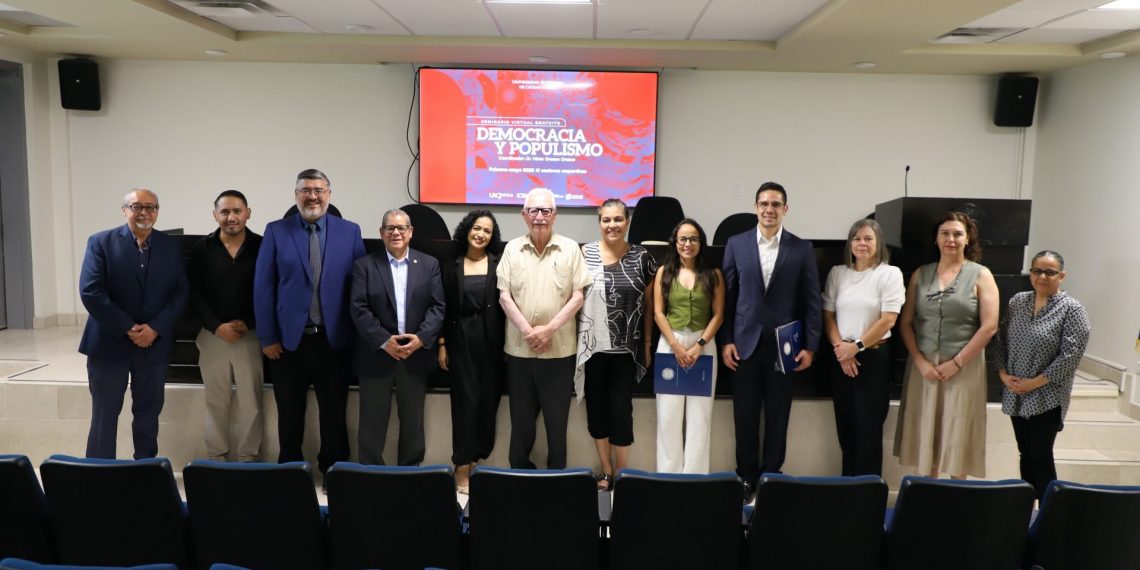 Culmina una edición más del seminario virtual de Democracia y Populismo 