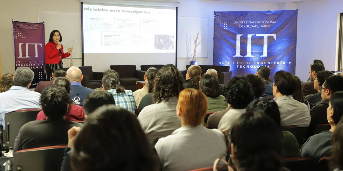 “Tecnologías que den bienestar a nuestra sociedad”: el llamado de Leticia Torres Guerra en la UACJ